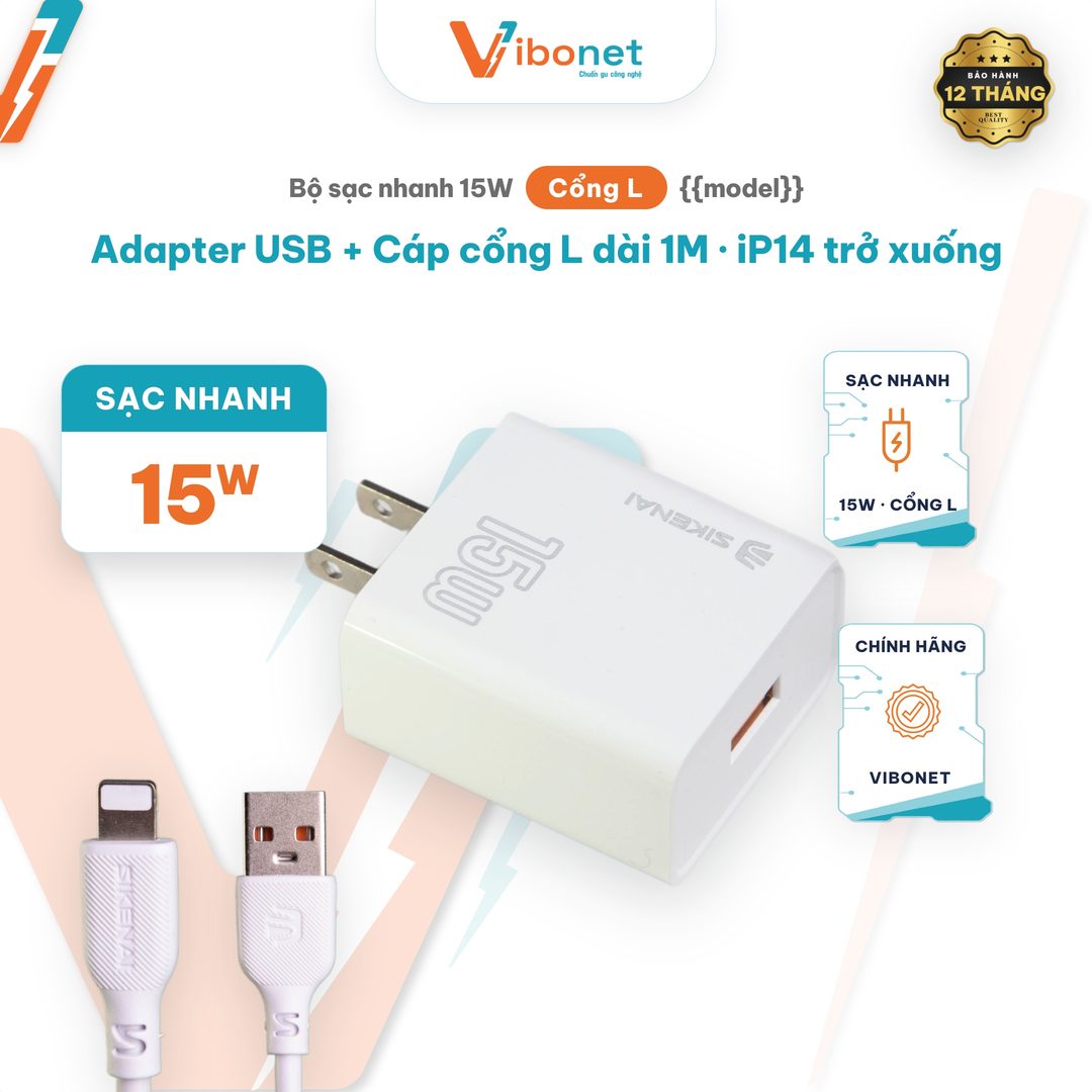 KX-02L 15W Flash Charger (Lightning) QC3.0