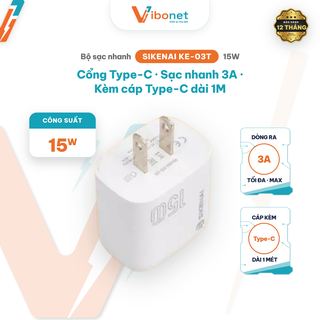 Củ sạc nhanh Sikenai KE-03T