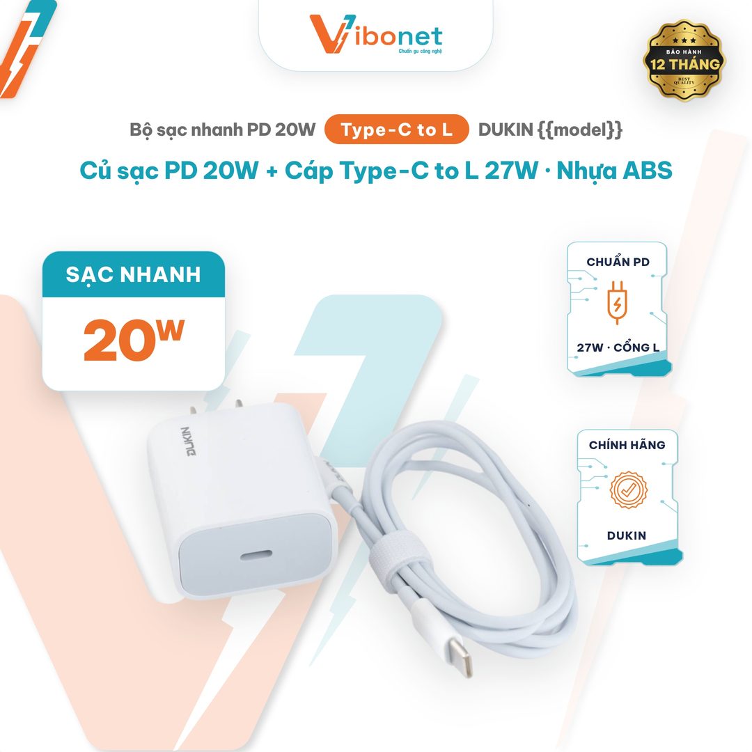 CÁP SẠC TYPE-C TO LIGHTNING (PD27W)