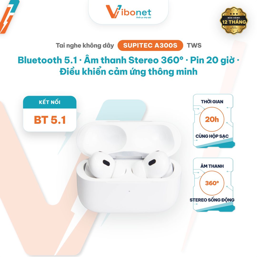 Tai nghe Bluetooth Supitec A300S