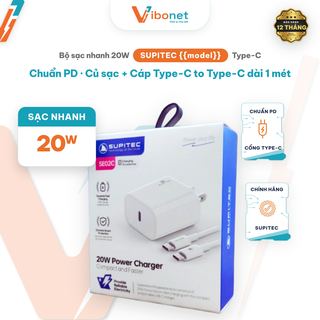 BỘ SẠC NHANH PD 20W (C-C)