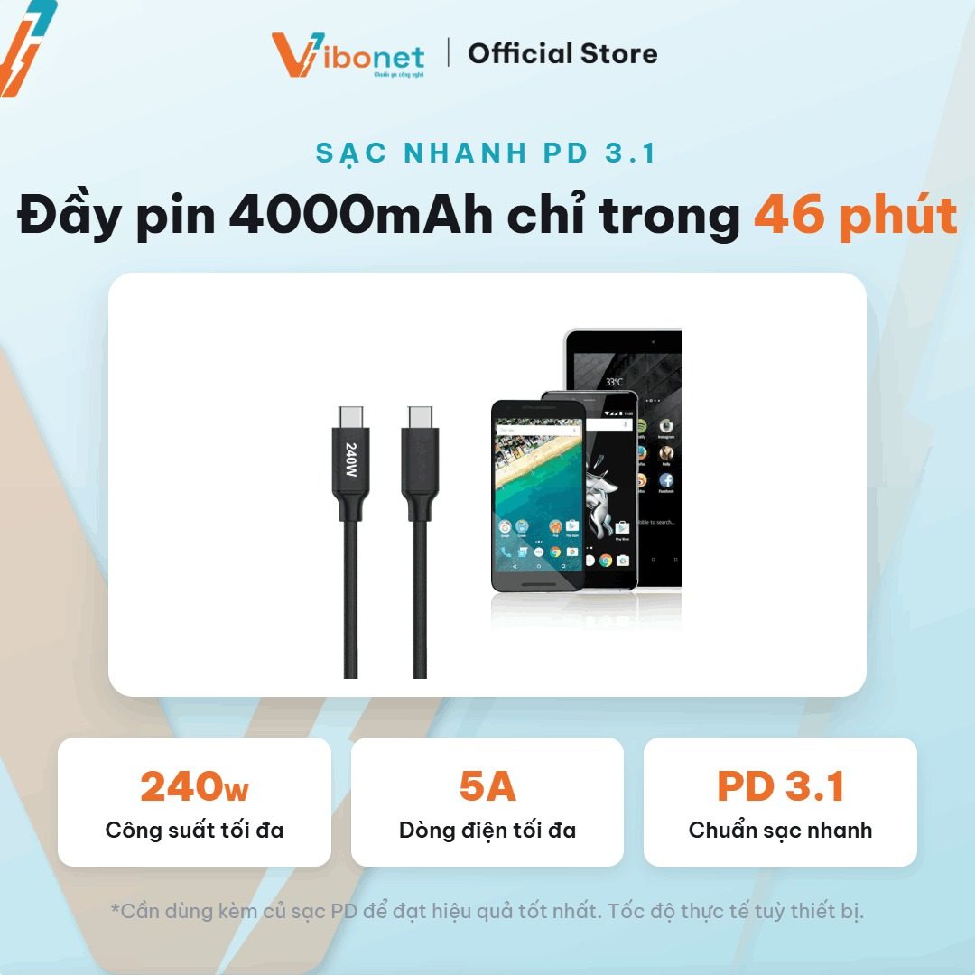 Cáp dư trần công suất giúp thiết bị luôn nhận đủ điện tối đa nó hỗ trợ